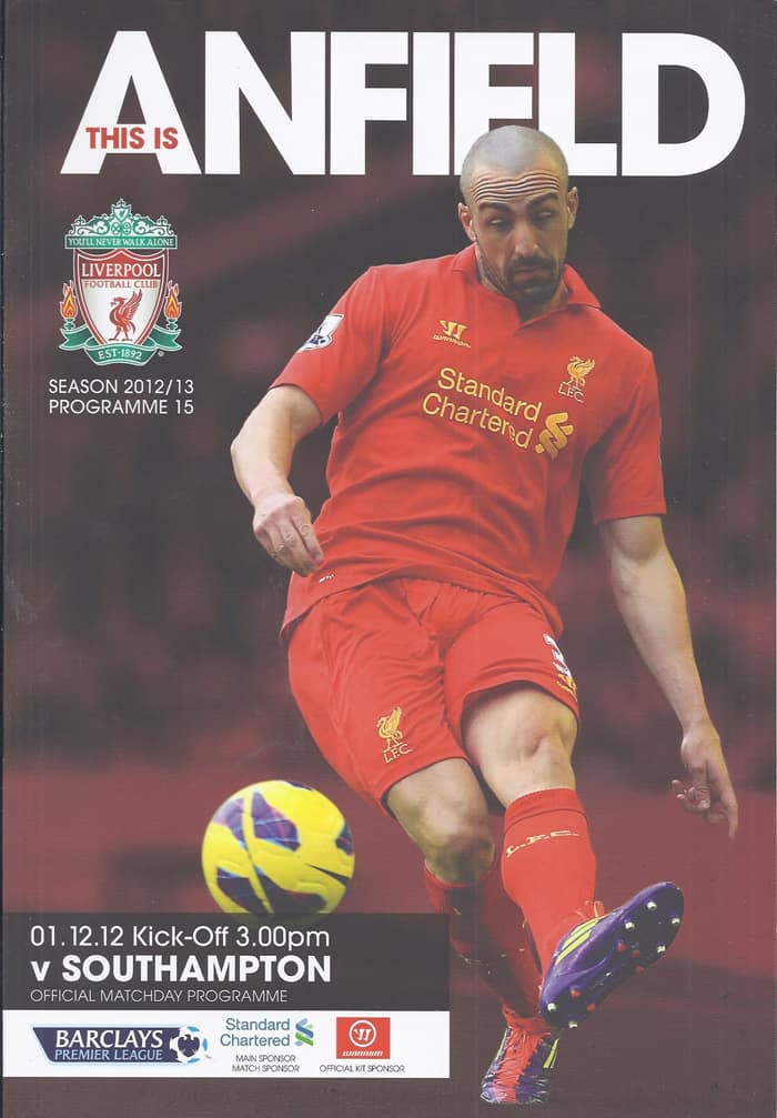 Liverpool FC v Southampton FC